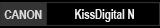 EOS KissdigitalN用シェード